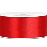 RUBAN DE SATIN ROUGE