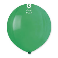 grand ballon vert 48 cm latex biodégradable pour décoration de fête