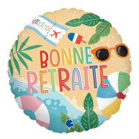 BALLON BONNE RETRAITE 45CM