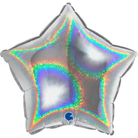 BALLON ETOILE HOLOGRAPHIQUE 46CM
