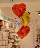 ballons coeur helium pas chère