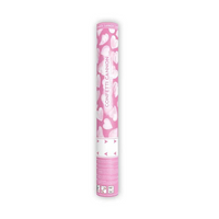 CONFETTI CANNON 40CM WHITE HEART