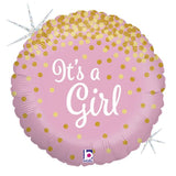 ballon rond It's a girl