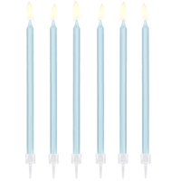 BLUE CANDLES 14CM X12