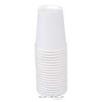SET 20 GOBELETS CARTON BLANC 23CL DÉCO DE TABLE FESTIVE ET DURABLE