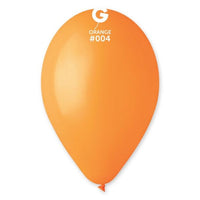 BAGS OF ORANGE COLOR LATEX BALLOONS 28/30CM