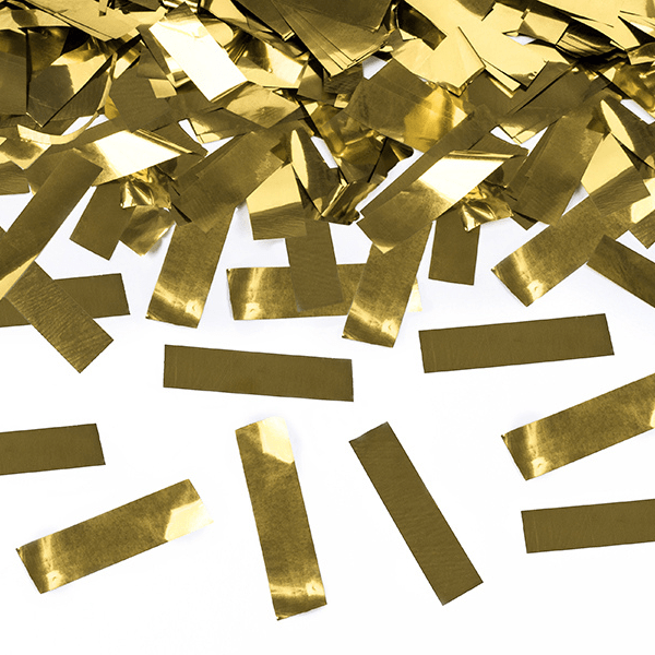 Canon à Confettis - Etoiles dorées 40cm 