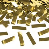 CONFETTI CANNON 40CM RECTANGLE GOLD