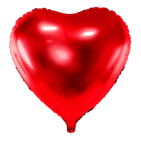 ballon cœur rouge