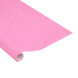 PINK DAMASK PAPER TABLECLOTH 1.18X5M