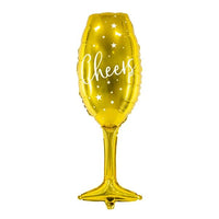 CHEERS GLASS BALLOON 28X80CM