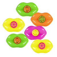 SET 6 SIFFLETS LÈVRES