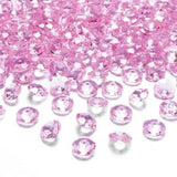 BAG OF 100 LIGHT PINK DIAMOND CONFETTIS 