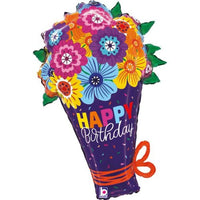 BIRTHDAY FLOWER BOUQUET BALLOON 48x76CM