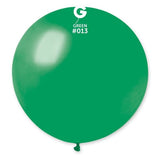 Ballon latex 80cm couleur vert