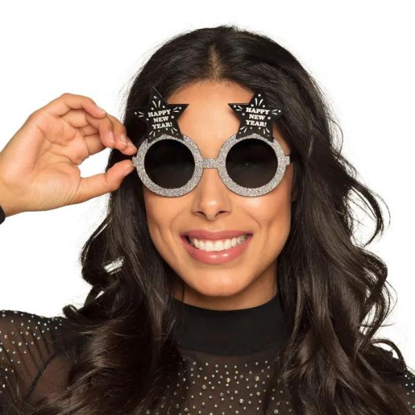 LUNETTE HAPPY NEW YEAR L'ACCESSOIRE DE FÊTE IDÉAL POUR DES SOIRÉES