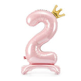 STANDING BALLOON NUMBER 2 PINK 84CM