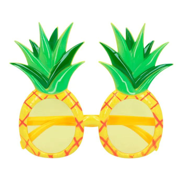 LUNETTE FESTIVE ANANAS L'ACCESSOIRE DE FÊTE IDÉAL POUR DES SOIRÉES
