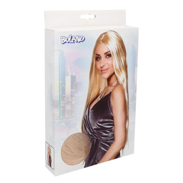 PERRUQUE CHARMING BLOND - L'ACCESSOIRE DE FÊTE INCONTOURNABLE