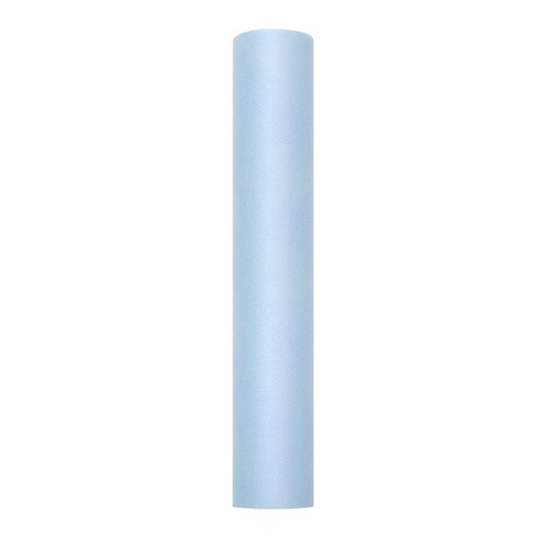 PLAIN SKY BLUE TULLE
