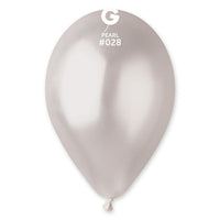 BAGS OF PEARL COLOR LATEX BALLOONS 28/30CM