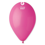 SACHETS DE BALLONS LATEX COULEUR FUSCHIA 28/30CM