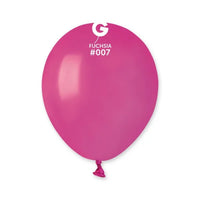 SACHET 50 BALLONS LATEX COULEUR FUSCHIA 13CM