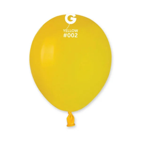 ballon latex jaune biodégradable pour décoration de fête