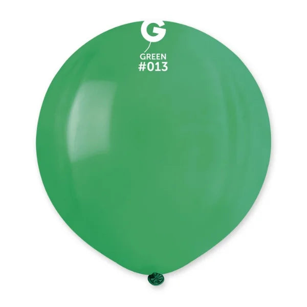 grand ballon vert 48 cm latex biodégradable pour décoration de fête