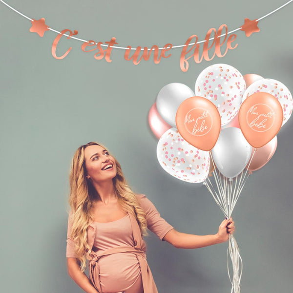 BABY SHOWER GIRL GARLAND 