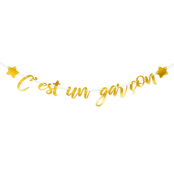 BABY SHOWER BOY GARLAND 