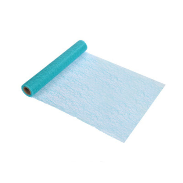 CHEMIN DE TABLE 30CM*5M BLEU