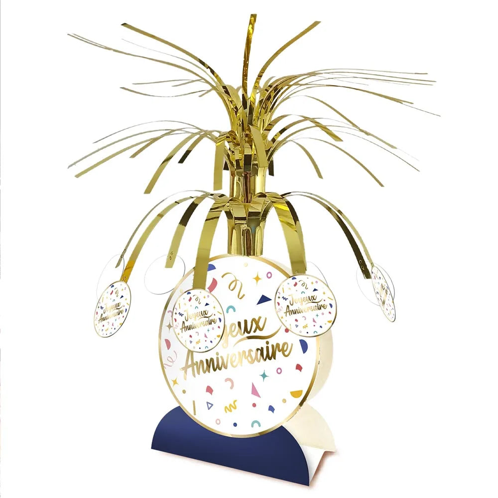 ANNIV BLUSH CENTERPIECE