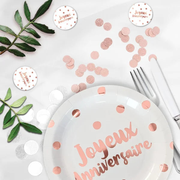 PARTY BLUSH TABLE DECORATION TRIO