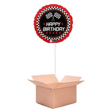 MY BOX BALLON "HAPPY BIRTHDAY" RACE 45CM