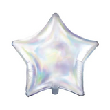 STAR BALLOON 45CM IRIDESCENT