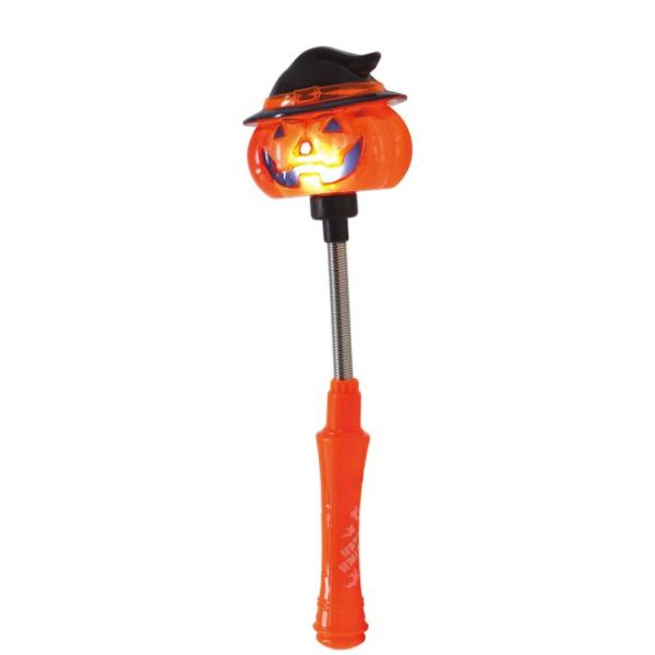 BAGUETTE MAGIQUE DE CITROUILLE AVEC LUMIÈRE 24 CMS