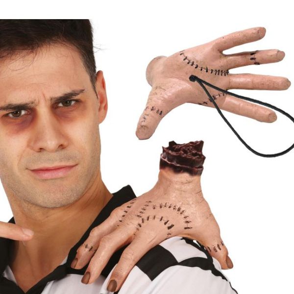 MAIN MORTE AVEC BANDOULIÈRE