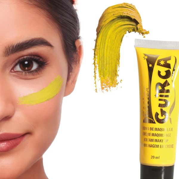 TUBE MAQUILLAGE CRÈME JAUNE 20 ML