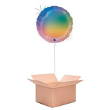 MY BOX “ROUND HOLO” BALLOON 45CM