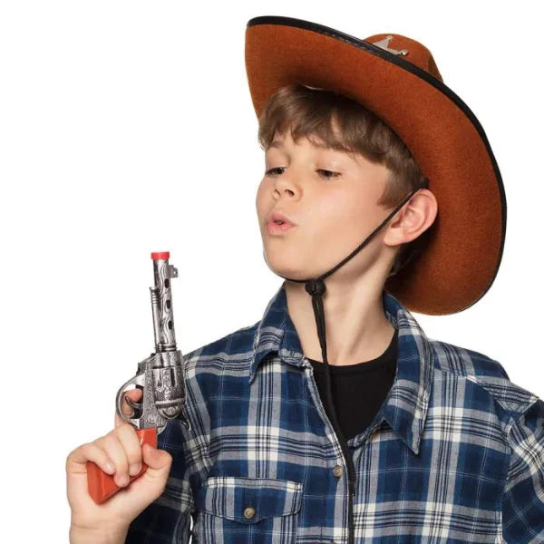 FAKE COWBOY GUN WITH NOISE (20CM)