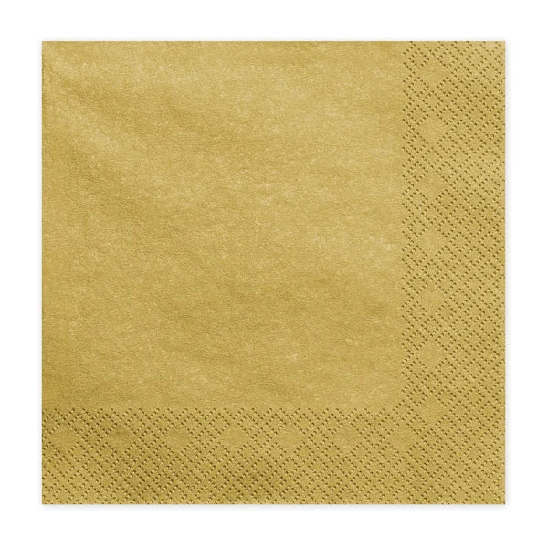 3-PLY GOLDEN TOWELS PER X20 OF 33CM