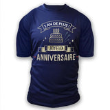 T-SHIRT A DEDICACER HOMME ANNIVERSAIRE XL