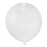 SACHET 10  BALLONS LATEX BLANC 48CM