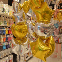 STAR BALLOON 48CM GOLD