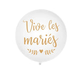 Giant Balloon "Vive Les Maries" 100cm 