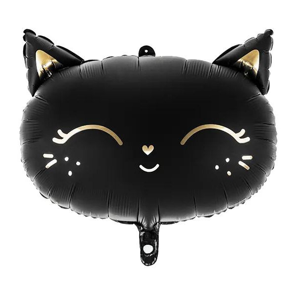 BLACK CAT BALLOON 48X36CM