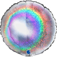 ROUND HOLOGRAPHIC BALLOON 46CM