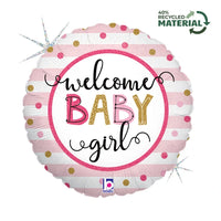 BABY GIRL BALLOON 46CM