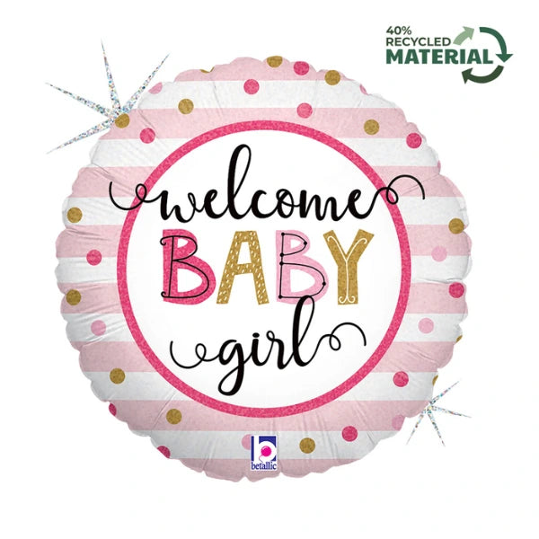BABY GIRL BALLOON 46CM
